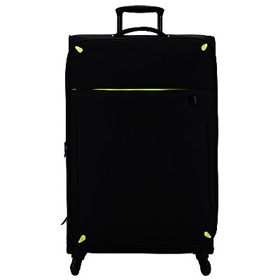 Qubed Newpoint 4-Wheel Large Suitcase 75cm Black Qubed Newpoint 4-Wheel Large Suitcase 75cm Black